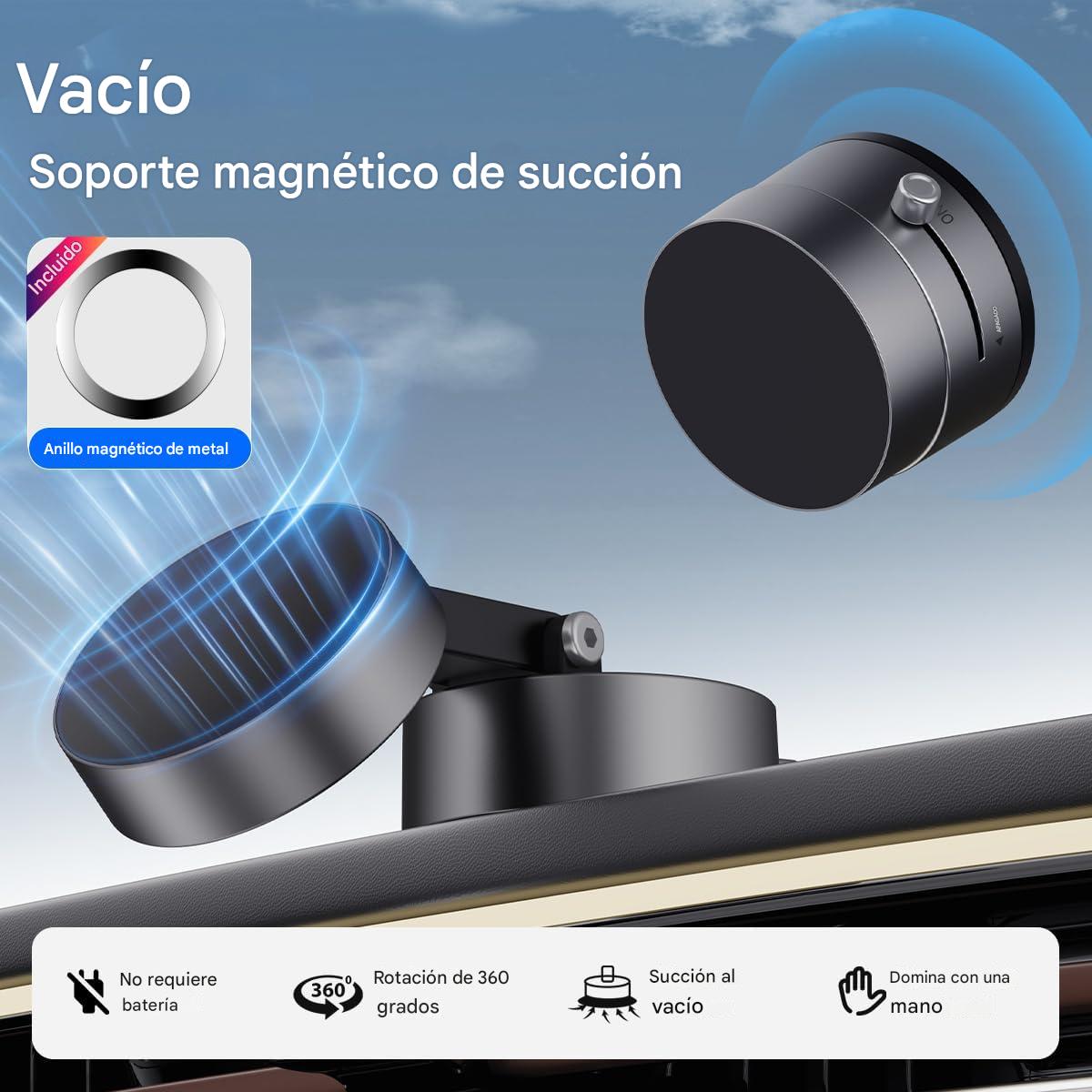 Soporte magnetico para telefono