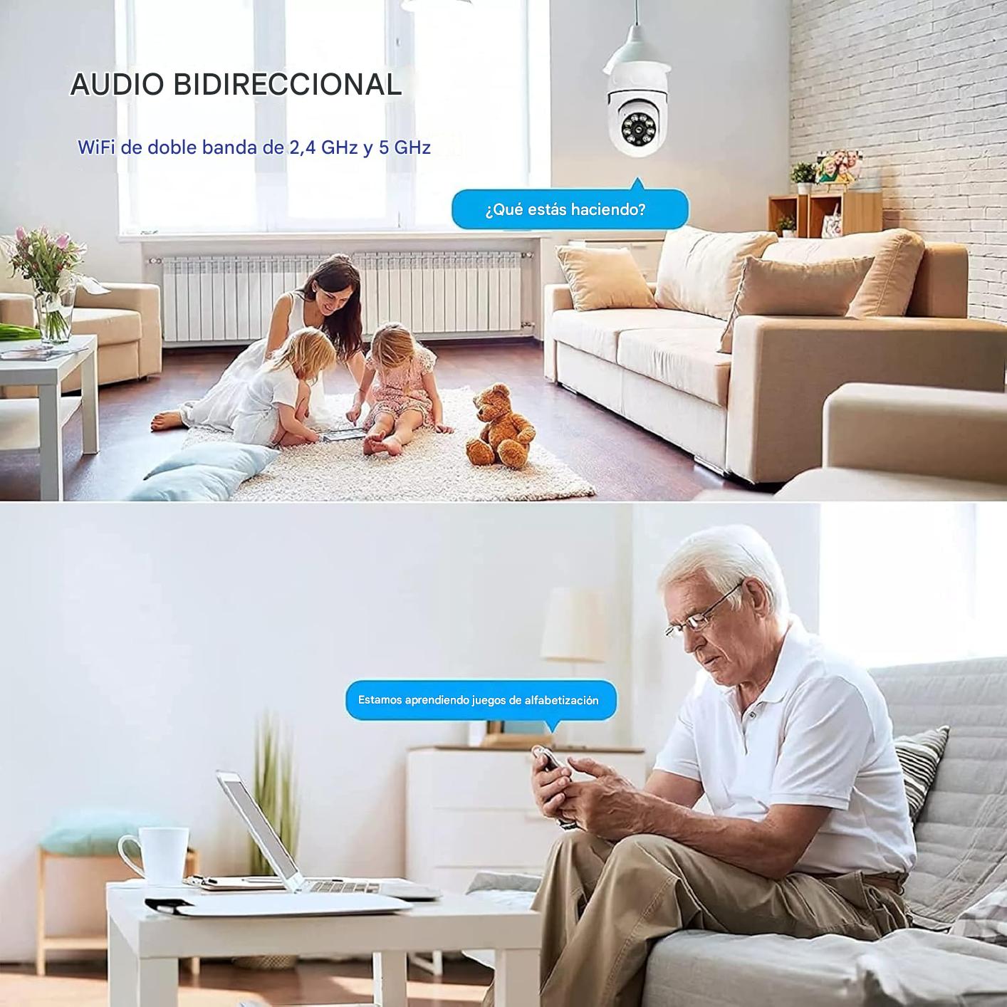 LuxGuard 360™ | Vigila tu hogar en tiempo real desde tu celular