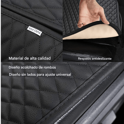 Protector de Asiento en Cuero Sintético de Lujo (Set de 3 piezas)