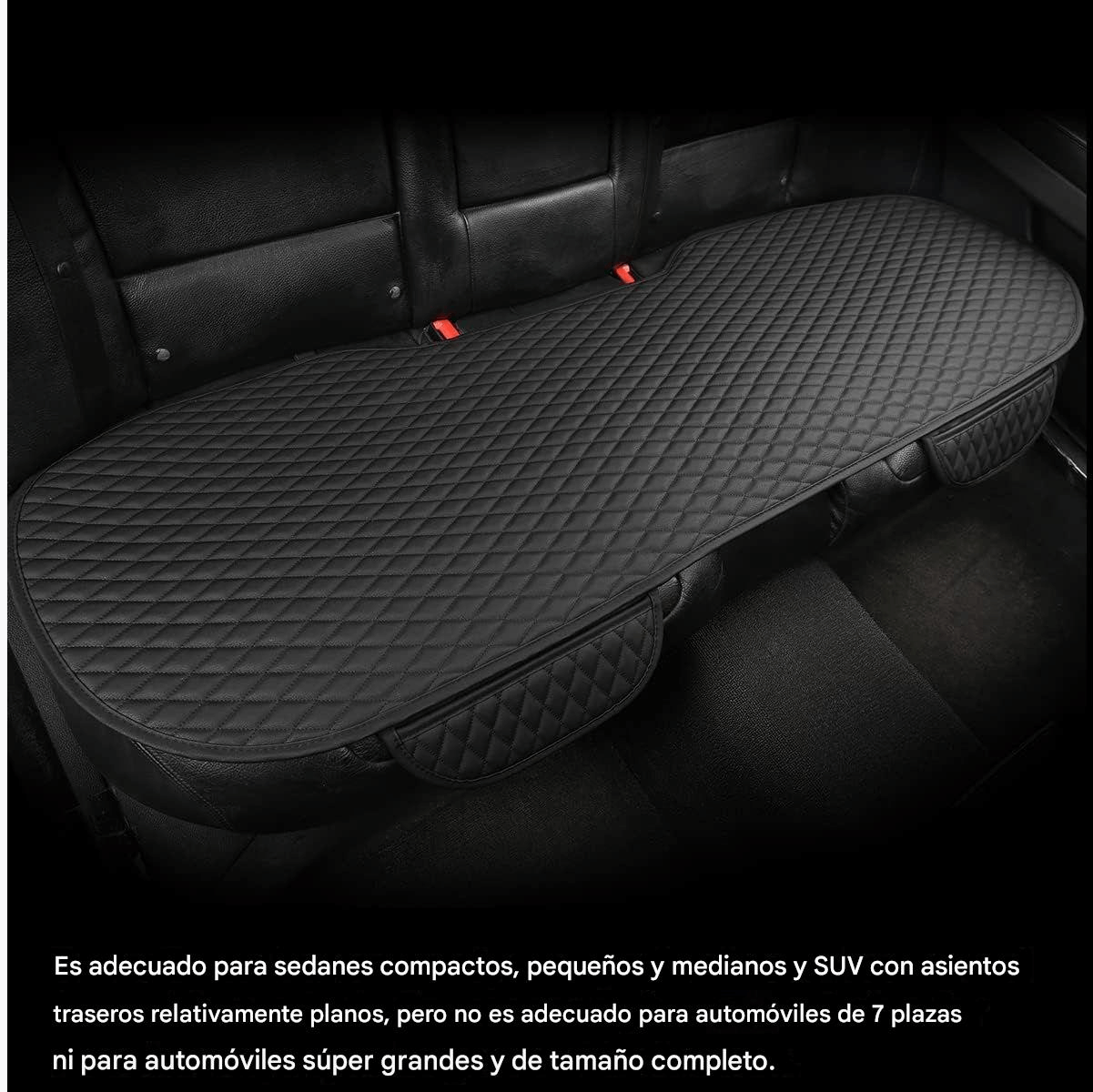 Protector de Asiento en Cuero Sintético de Lujo (Set de 3 piezas)