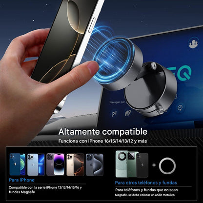Soporte magnetico para telefono