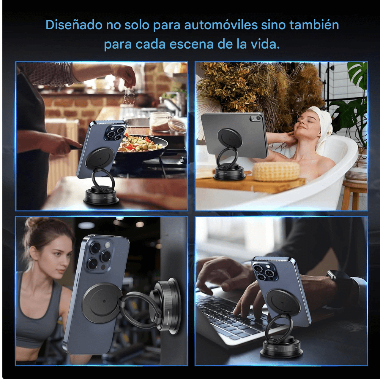 MAGLOCK 360° – Soporte Magnético de Alta Resistencia