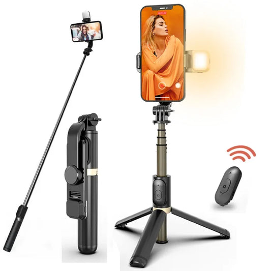 Selfie Stick Bluetooth Led